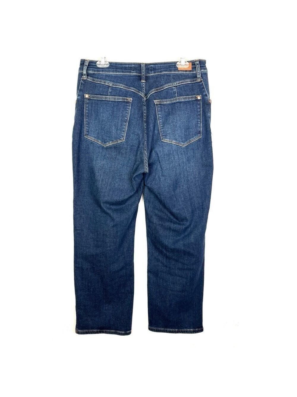 SALE! Judy Blue High Rise Straight Leg Cropped Denim size 31 - Picture 7 of 11